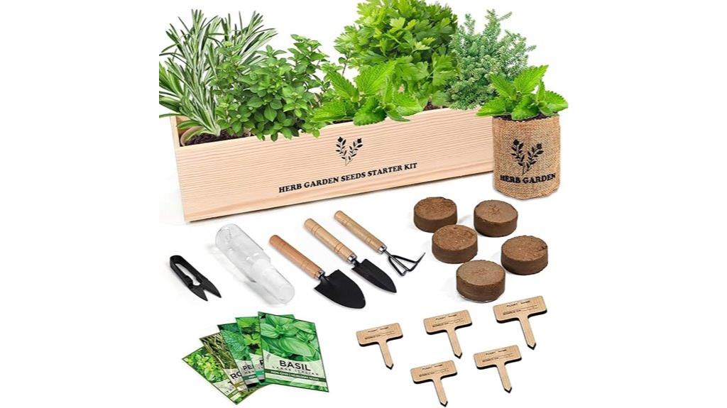 indoor herb gardening kit
