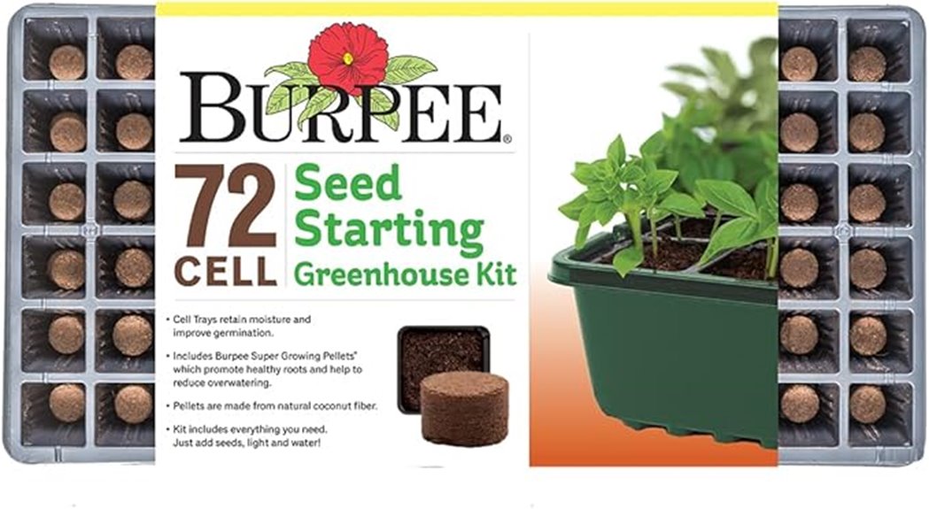 indoor herb vegetable starter