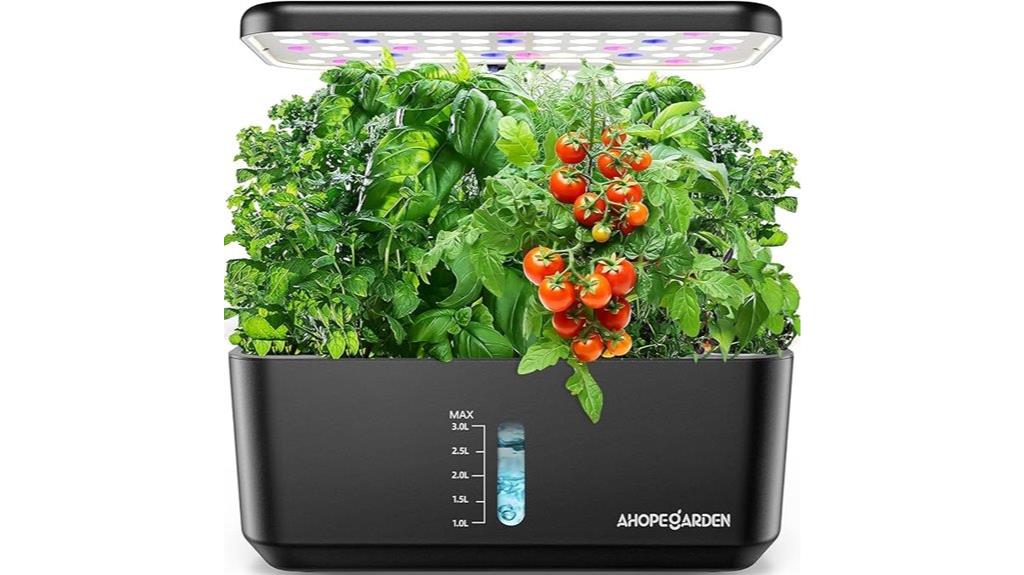 indoor hydroponic garden