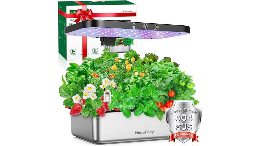 indoor hydroponic garden kit