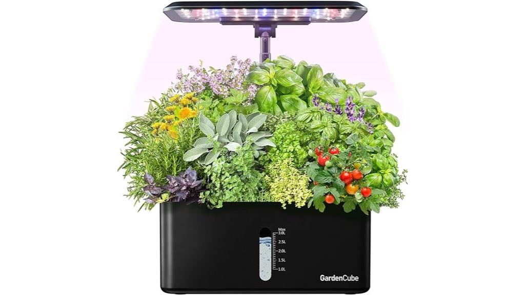 indoor hydroponic gardening system