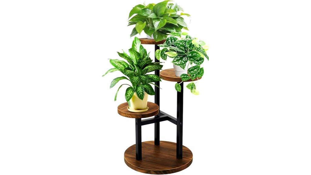 indoor multi tier plant stand
