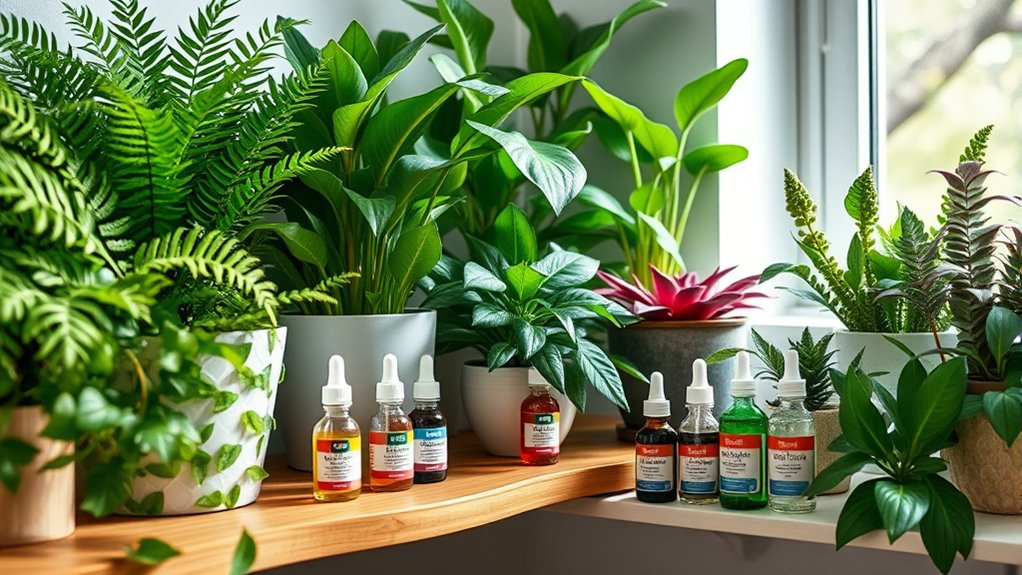 indoor plant fertilizer matching