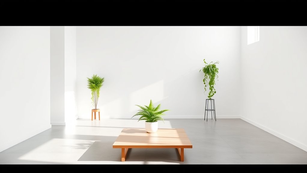 indoor plants enhance calmness