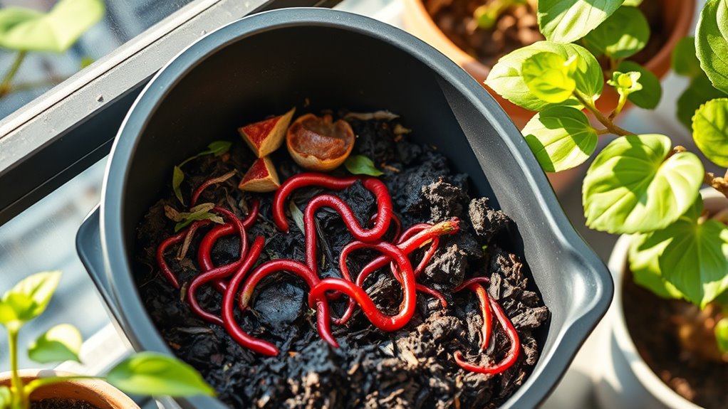indoor worm composting benefits
