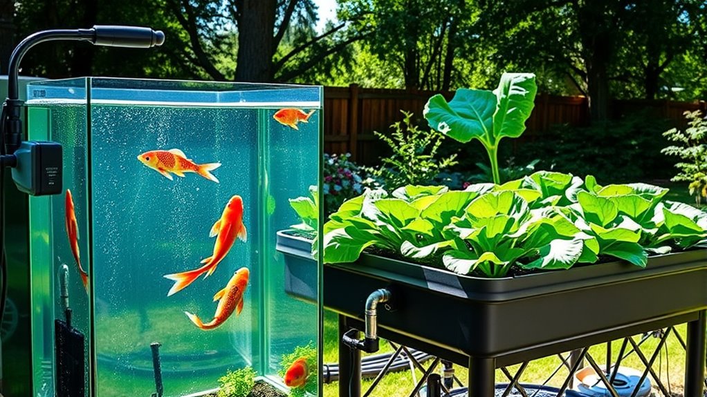 key aquaponic system components