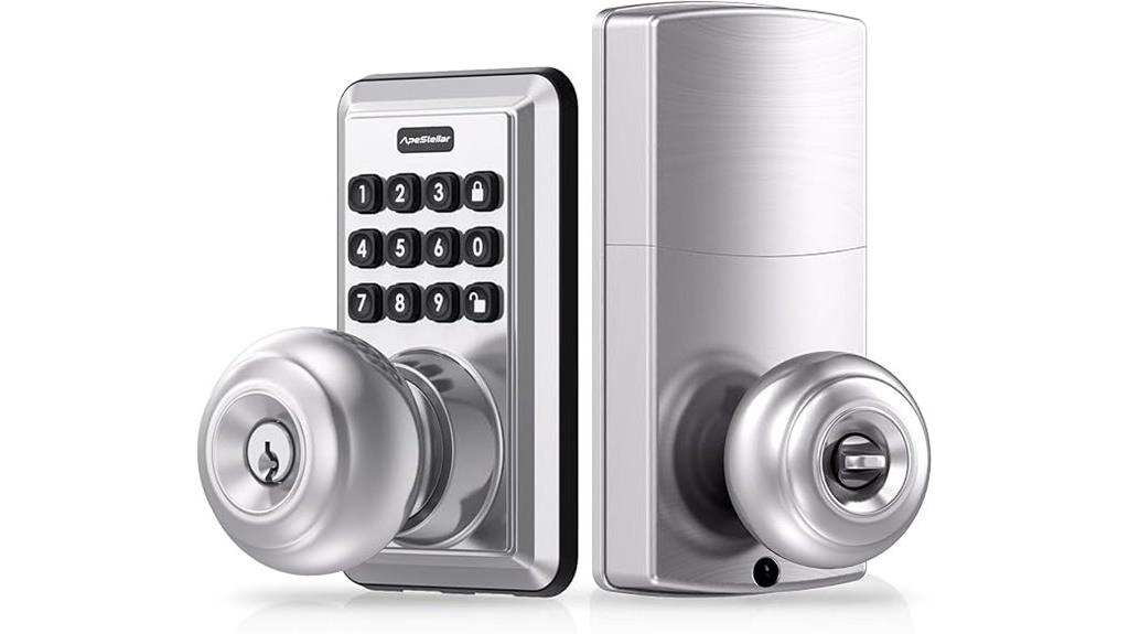 keyless keypad door lock