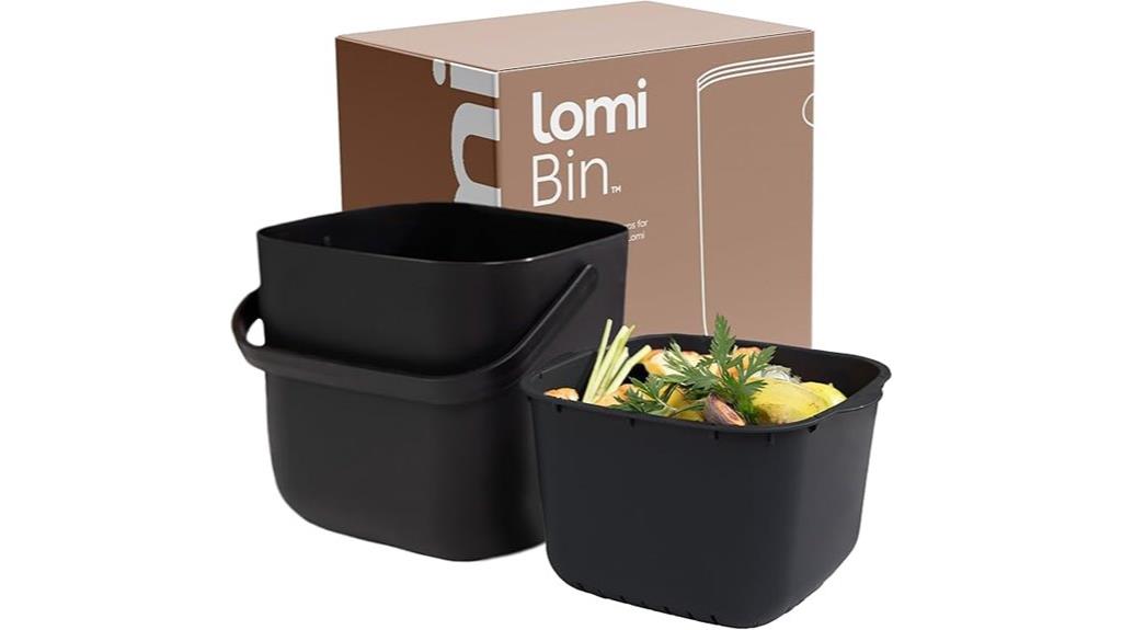 kitchen composting countertop bin