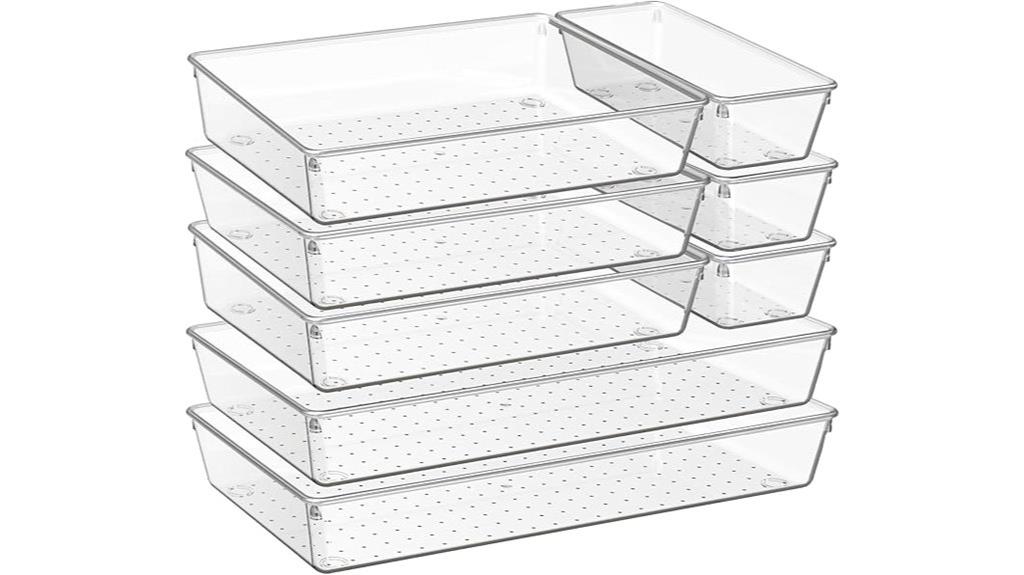 kitchen drawer organizer set