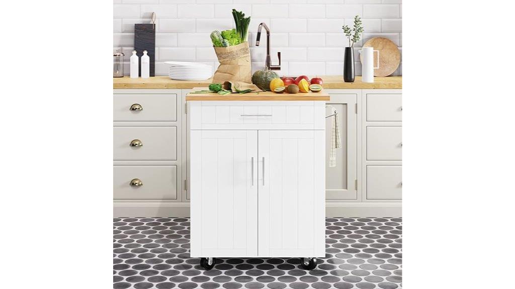 kitchen island with storage