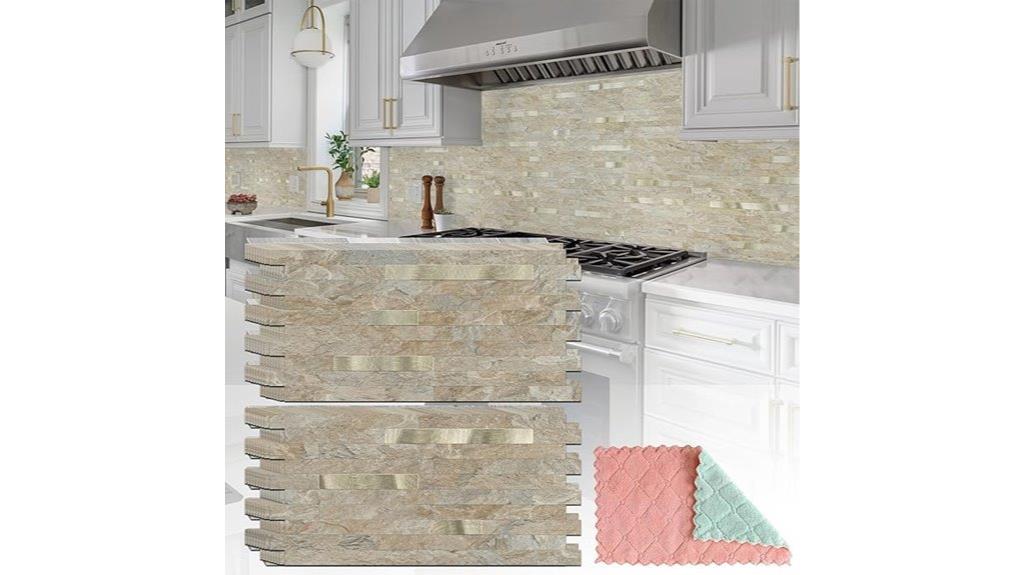 kitchen peel stick backsplash