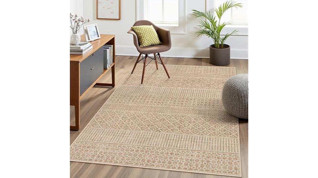 lahome farmhouse geo rug