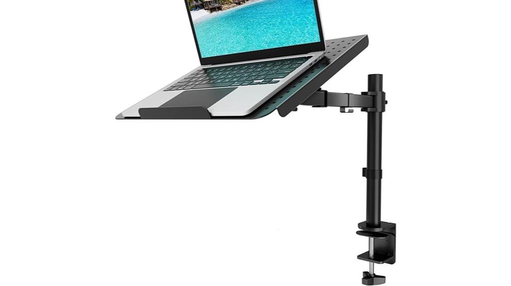 laptop tray desk mount