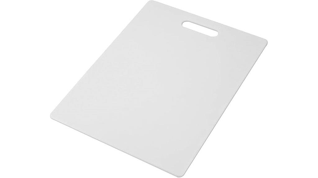 large plastic cutting board