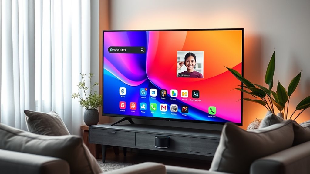 large screen smart home hub
