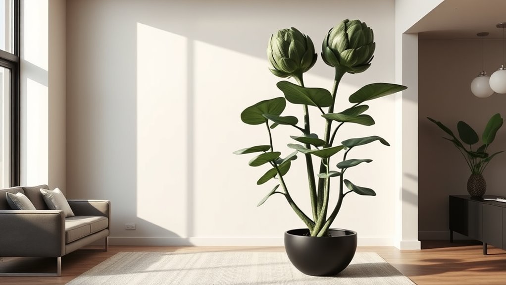 large sculptural greenery impact