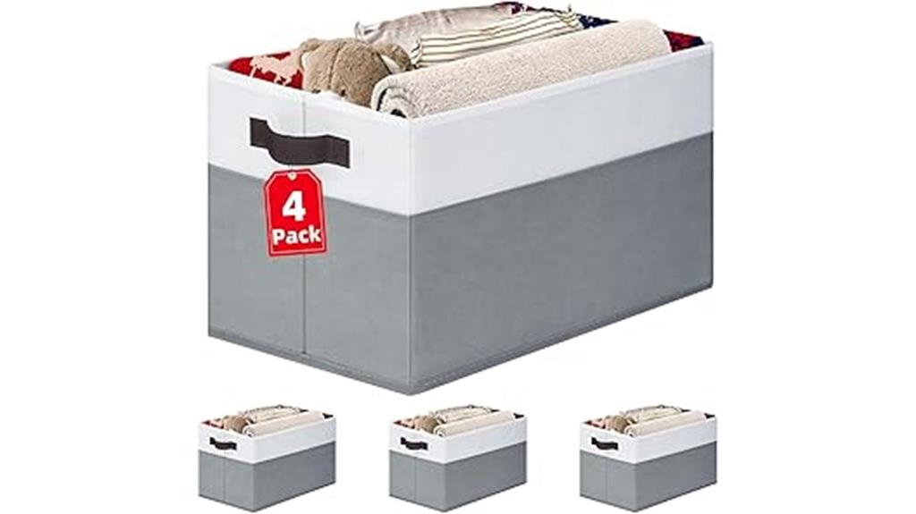 large shelf storage baskets