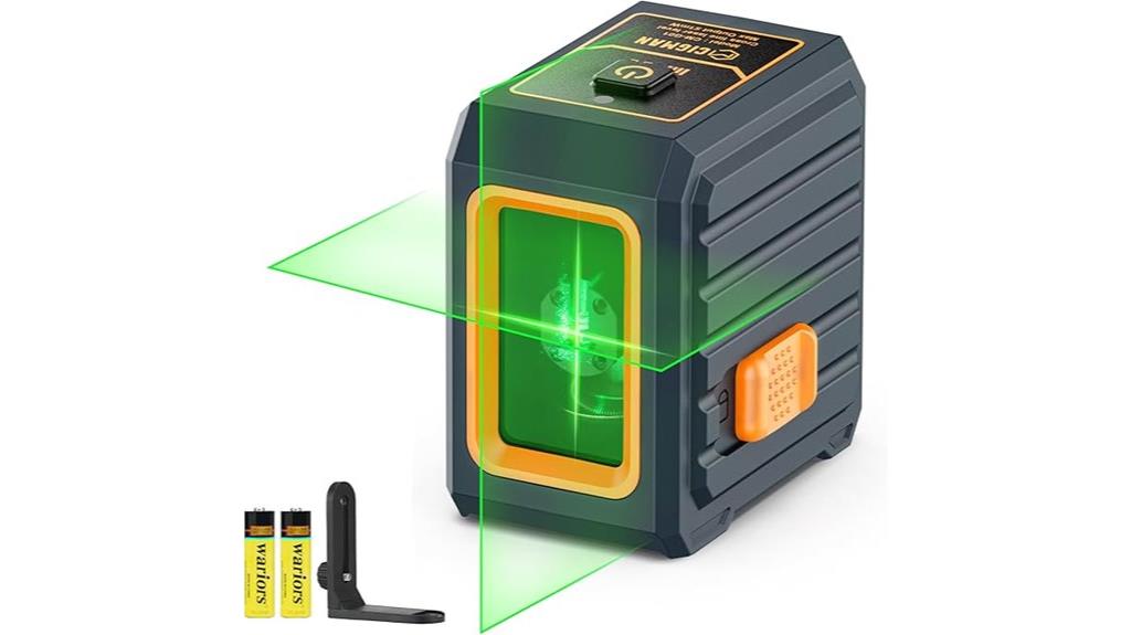 laser level with magnet
