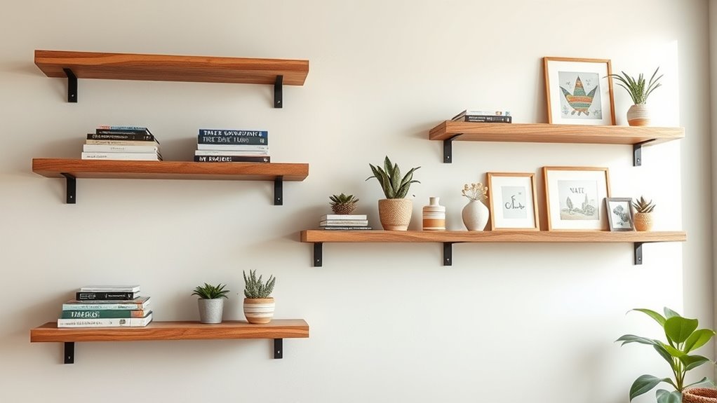 layered heights create visual interest