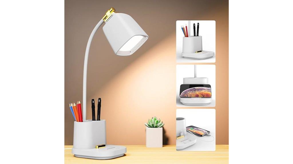 led desk lamp with usb