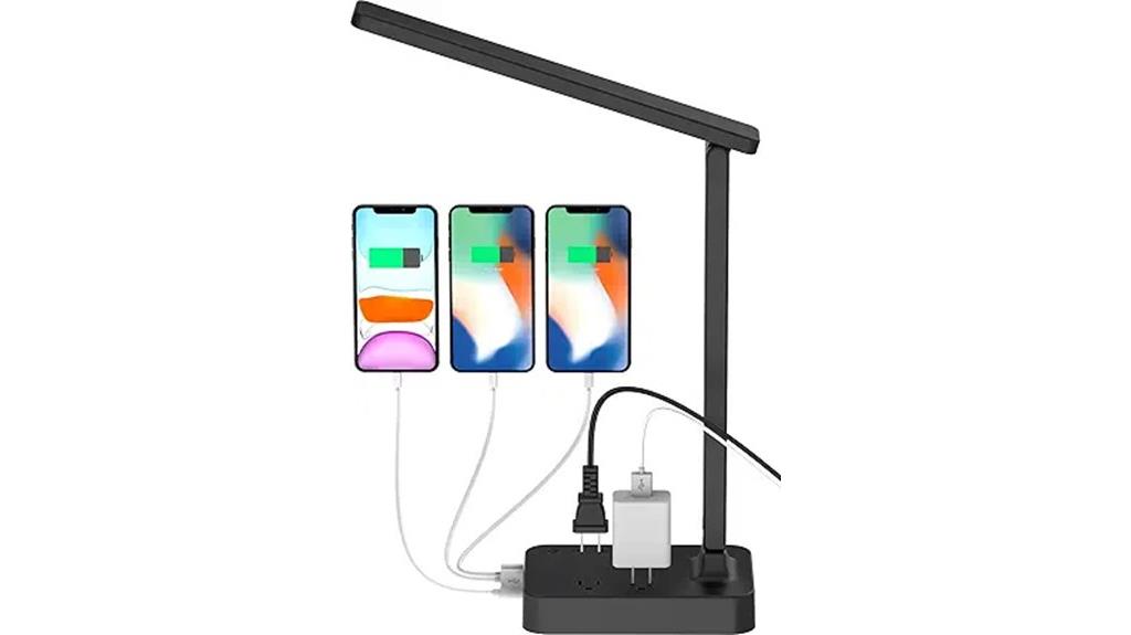 led desk lamp with usb c