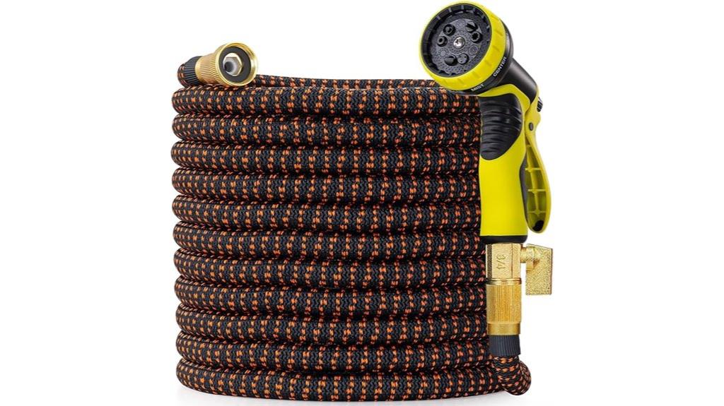 long flexible garden hose