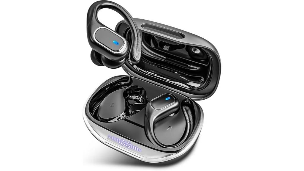 long lasting waterproof wireless earbuds