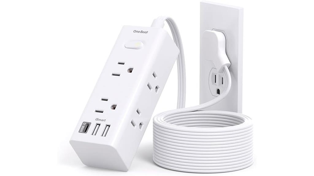 long multi outlet extension cord