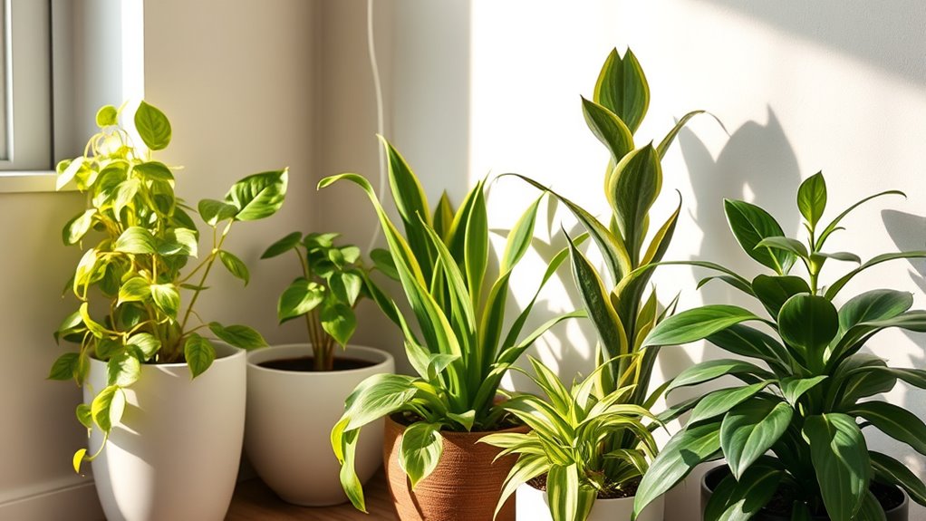 low light low maintenance indoor plants
