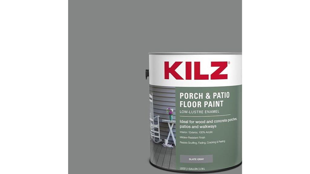 low lustre porch floor paint