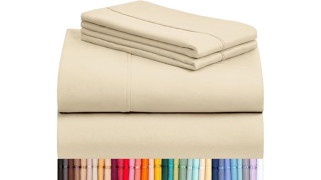 luxclub four piece bedding set