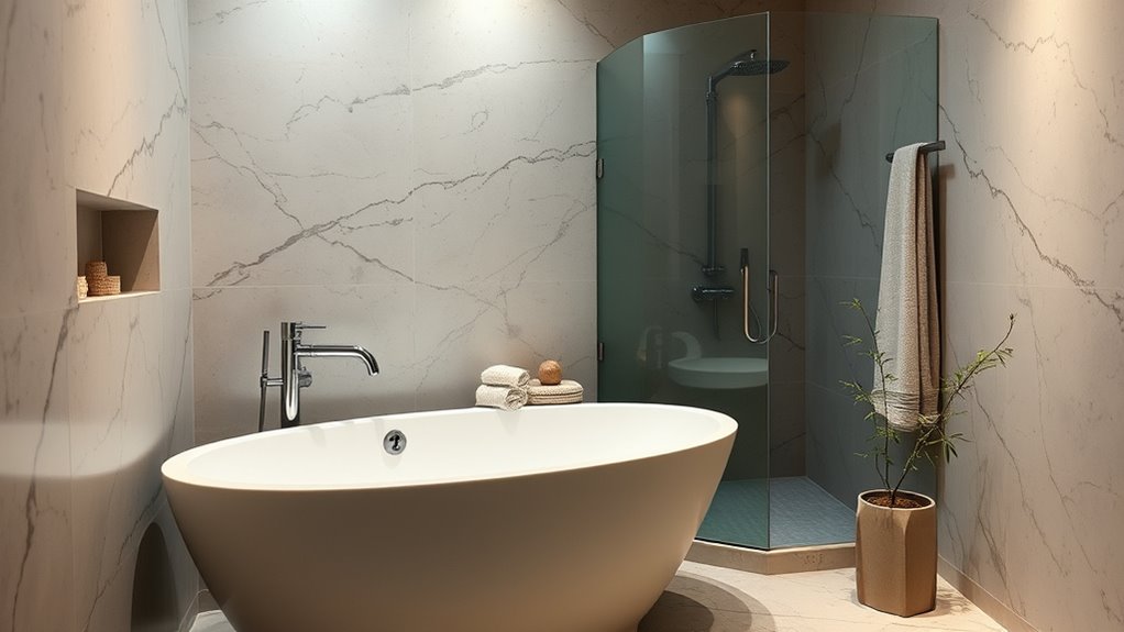 luxurious textured fixtures accessories