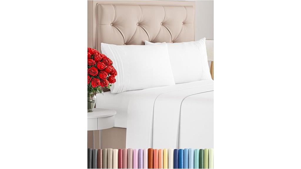 luxury breathable cooling sheets