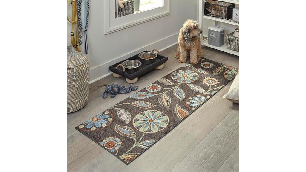 maples rugs floral runner