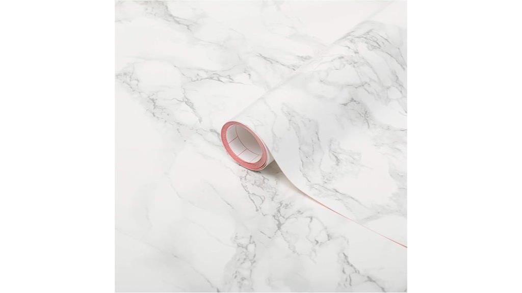 marble gray peel film
