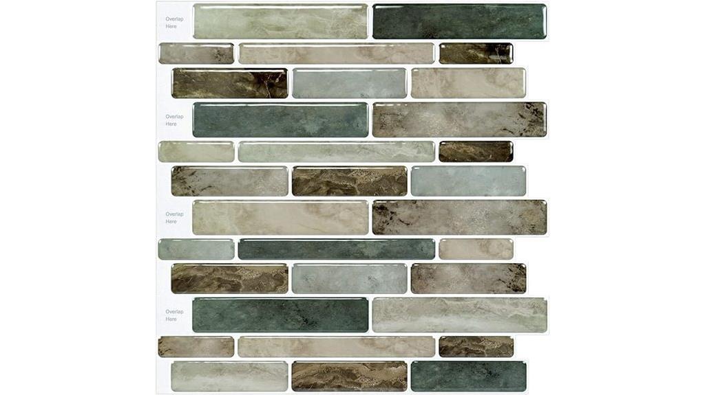 marble peel and stick backsplash