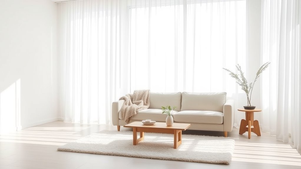 maximize light and space