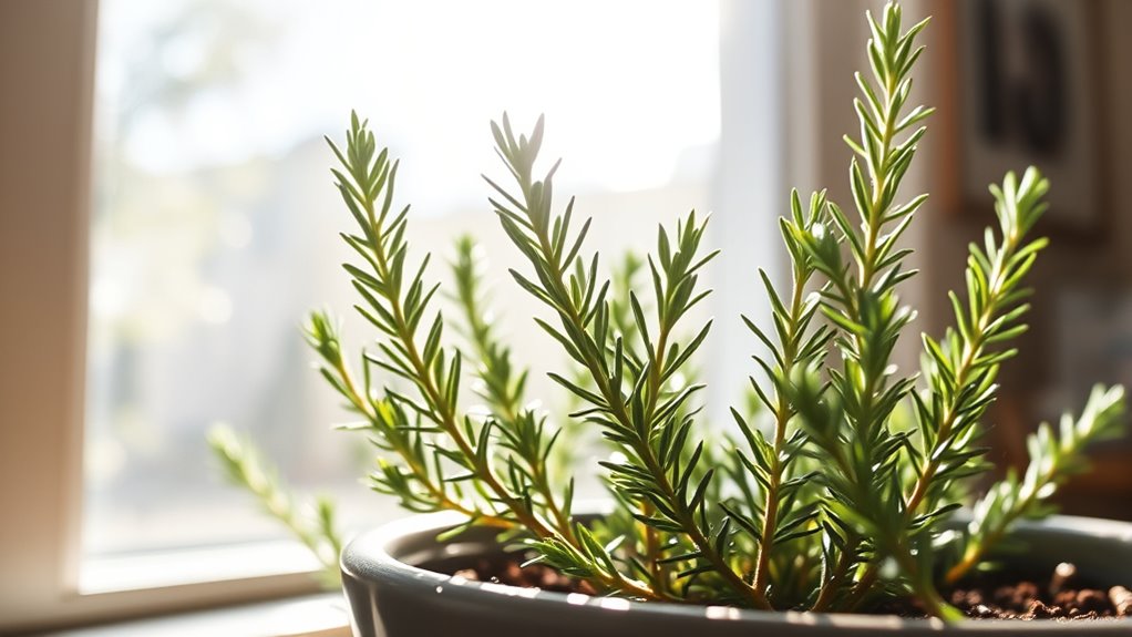maximize rosemary light exposure