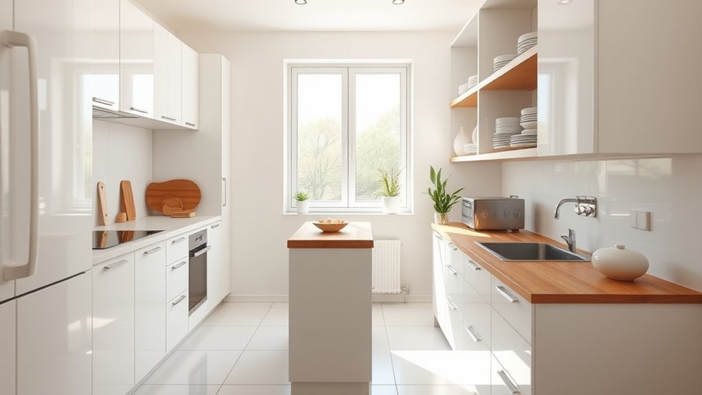 maximize space through layout