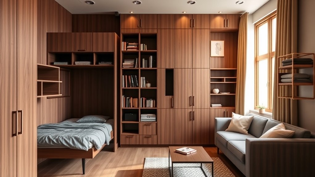 maximize space with vertical storage
