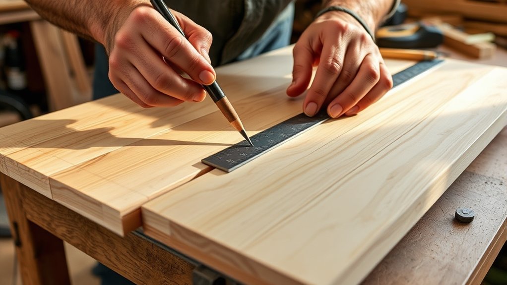 measure mark check cut