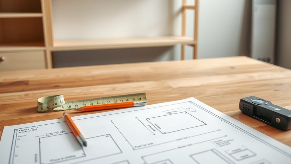 measure support mark level