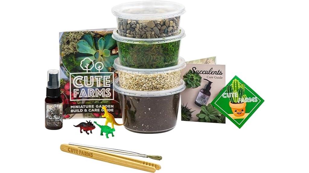 medium sized cute terrarium kit