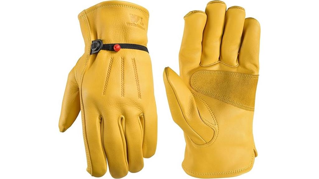 men s cowhide leather gloves