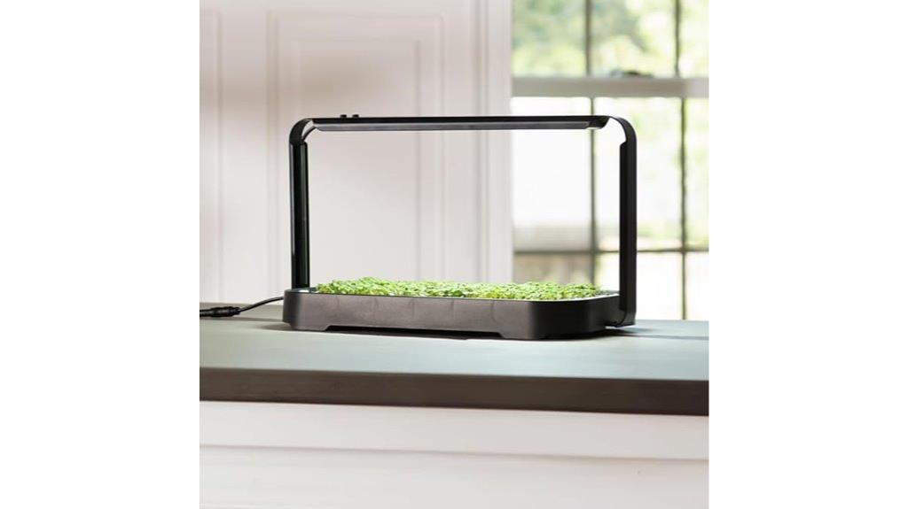 microgreen grow system with led