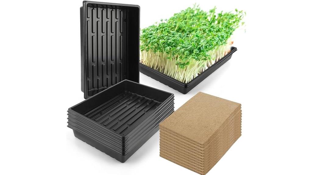 microgreens grow trays
