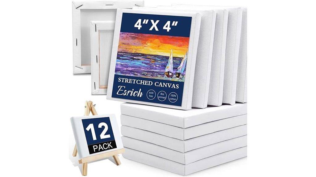 mini canvas art set
