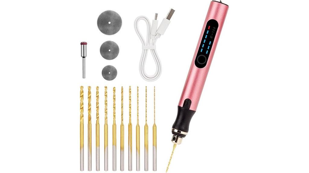 mini cordless drill set