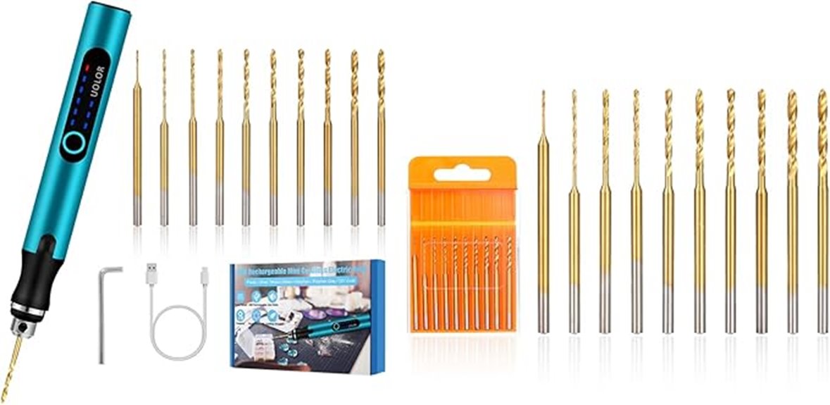mini electric drill set