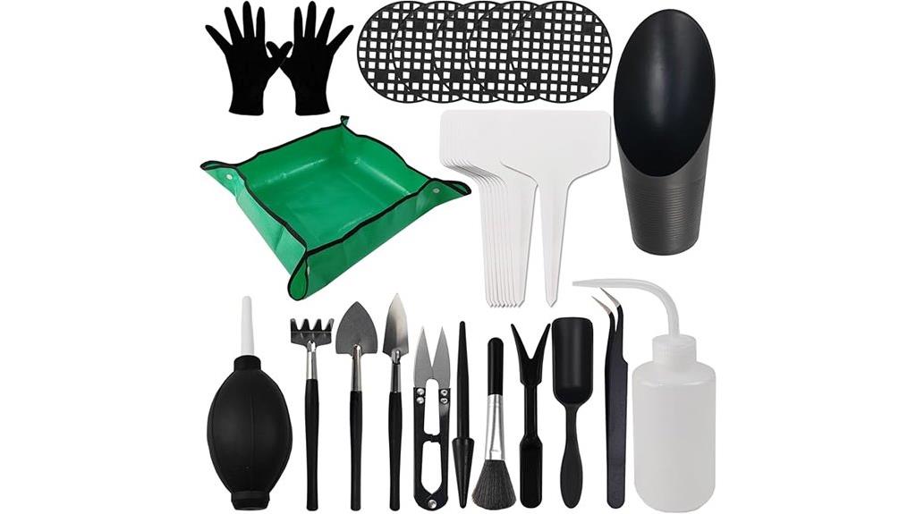 mini garden transplant tools